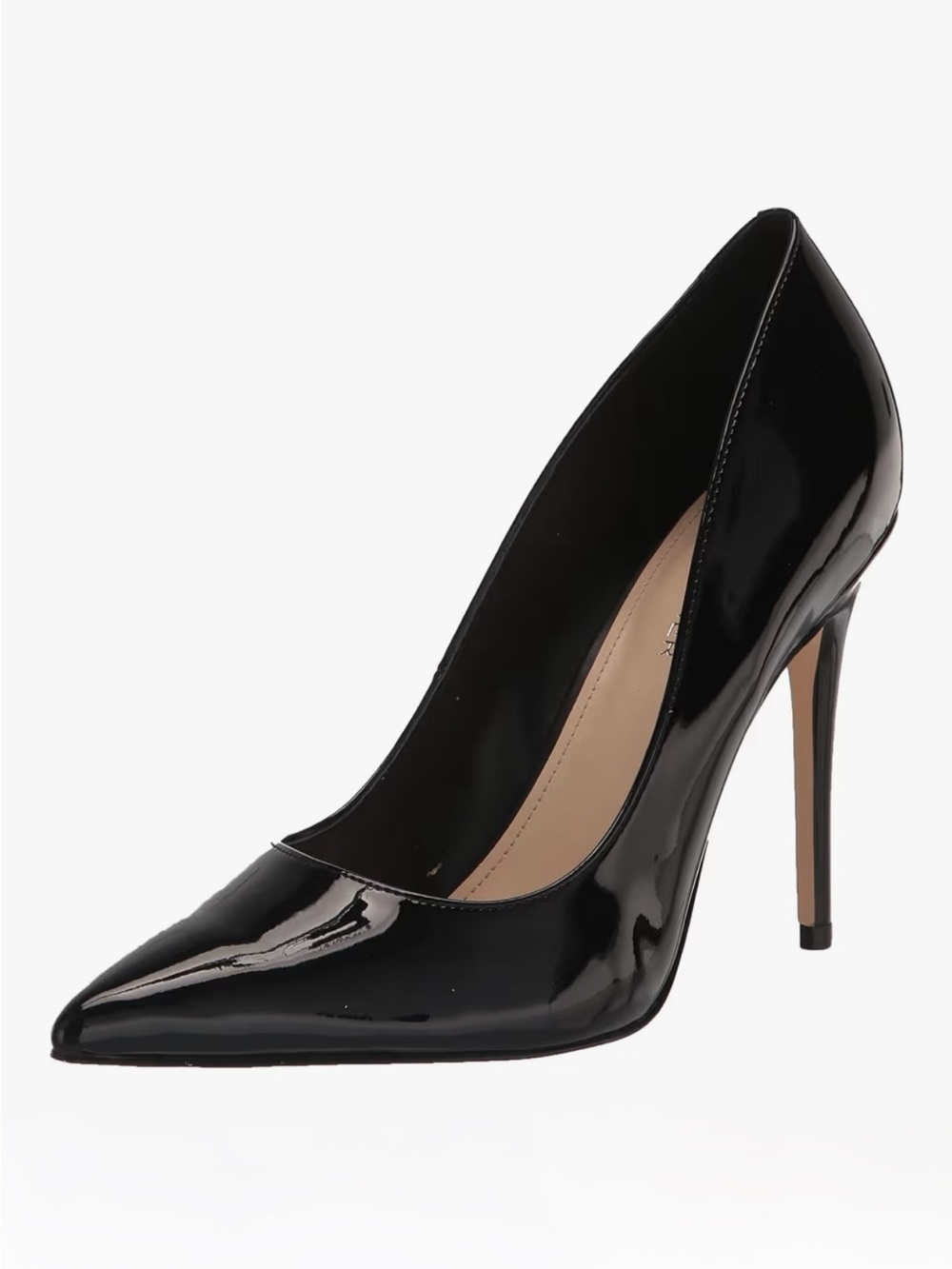 Marc Fisher Womens Codie Pump Pointed-Toe Stiletto Pump Black SZ 9